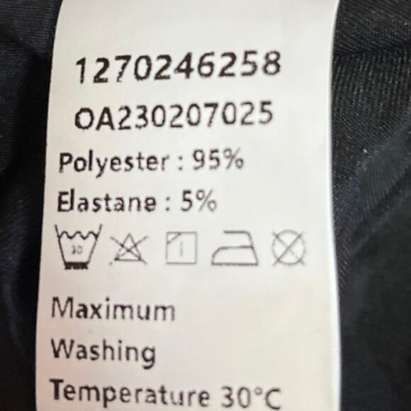 Commense Black Halter Tie Adjustable Square Neck Thong Bodysuit Top Size S - Picture 4 of 4